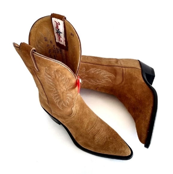 Tony Lama Shoes - NWT TONY LAMA GENUINE NAPPA SUEDE LEATHER WESTERN BOOTS